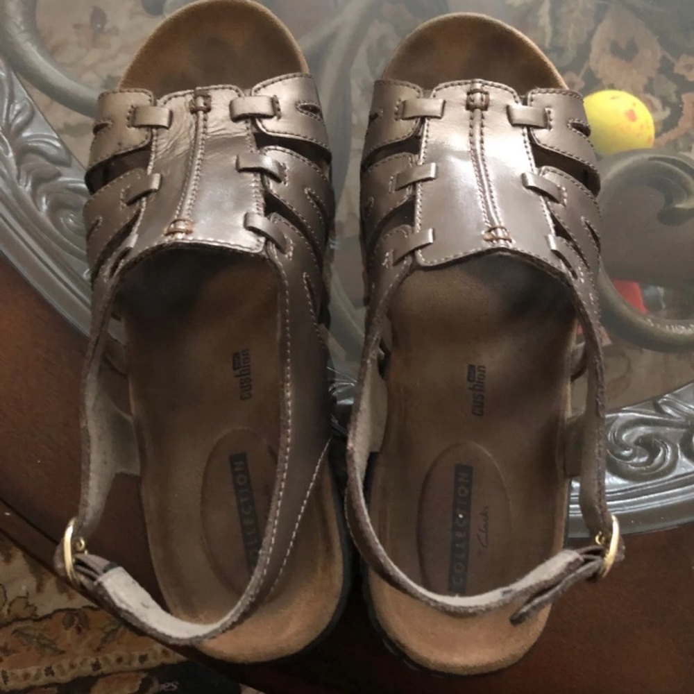 Clark’s soft cushion sandals